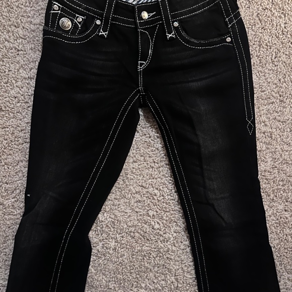 Rock Revival Dark Wash Boot Cut Jeans - Picture 6 of 7